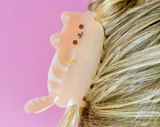 The Cat Loaf Hair Claw Clip